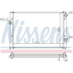 NISSENS Kühler, Motorkühlung
