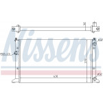 NISSENS Kühler, Motorkühlung
