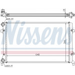 NISSENS Kühler, Motorkühlung