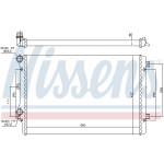 NISSENS Kühler, Motorkühlung