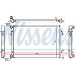 NISSENS Kühler, Motorkühlung
