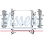 NISSENS Niedertemperaturkühler, Ladeluftkühler