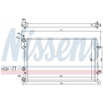NISSENS Kühler, Motorkühlung