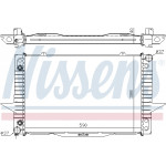 NISSENS Kühler, Motorkühlung