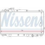 NISSENS Kühler, Motorkühlung