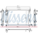 NISSENS Kühler, Motorkühlung
