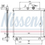 NISSENS Kühler, Motorkühlung