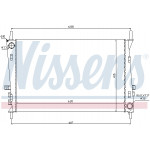 NISSENS Kühler, Motorkühlung