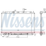 NISSENS Kühler, Motorkühlung