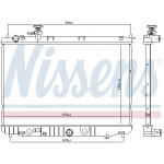 NISSENS Kühler, Motorkühlung