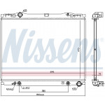 NISSENS Kühler, Motorkühlung