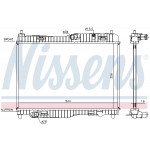 NISSENS Kühler, Motorkühlung