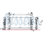 NISSENS Kühler, Motorkühlung