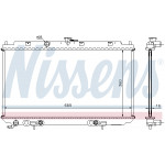 NISSENS Kühler, Motorkühlung