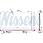 NISSENS Kühler, Motorkühlung
