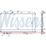 NISSENS Kühler, Motorkühlung