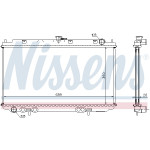 NISSENS Kühler, Motorkühlung