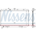 NISSENS Kühler, Motorkühlung