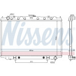 NISSENS Kühler, Motorkühlung