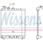 NISSENS Kühler, Motorkühlung