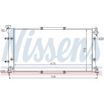 NISSENS Kühler, Motorkühlung