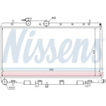 NISSENS Kühler, Motorkühlung