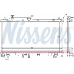 NISSENS Kühler, Motorkühlung