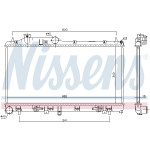 NISSENS Kühler, Motorkühlung