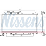 NISSENS Kühler, Motorkühlung