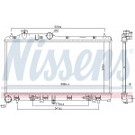 NISSENS Kühler, Motorkühlung