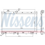 NISSENS Kühler, Motorkühlung