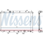 NISSENS Kühler, Motorkühlung