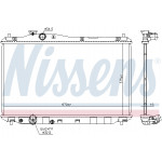 NISSENS Kühler, Motorkühlung