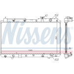 NISSENS Kühler, Motorkühlung