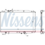 NISSENS Kühler, Motorkühlung