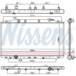 NISSENS Kühler, Motorkühlung