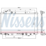 NISSENS Kühler, Motorkühlung