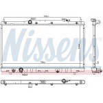 NISSENS Kühler, Motorkühlung