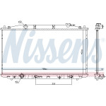 NISSENS Kühler, Motorkühlung
