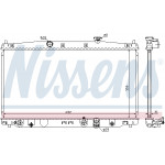 NISSENS Kühler, Motorkühlung