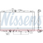 NISSENS Kühler, Motorkühlung