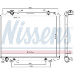 NISSENS Kühler, Motorkühlung