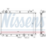 NISSENS Kühler, Motorkühlung