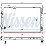 NISSENS Kühler, Motorkühlung