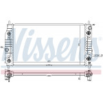 NISSENS Kühler, Motorkühlung