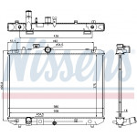 NISSENS Kühler, Motorkühlung