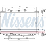 NISSENS Kühler, Motorkühlung