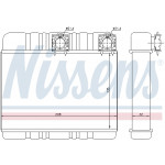 NISSENS Wärmetauscher, Innenraumheizung