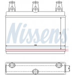 NISSENS Wärmetauscher, Innenraumheizung