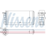 NISSENS Wärmetauscher, Innenraumheizung